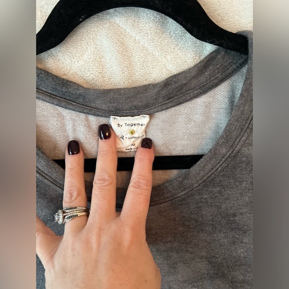 Like New By Together tie waist sweatshirt - Picture 2 of 4